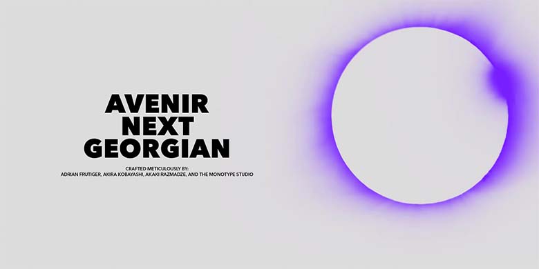 Avenir® Next Georgian