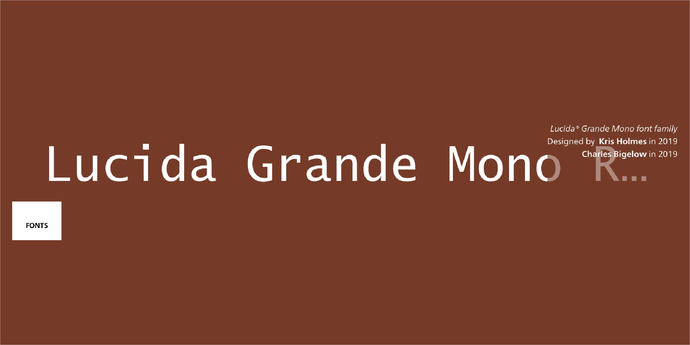 Lucida® Grande Mono