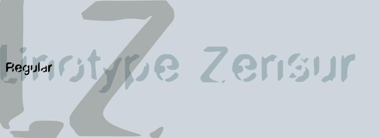 Linotype Zensur™