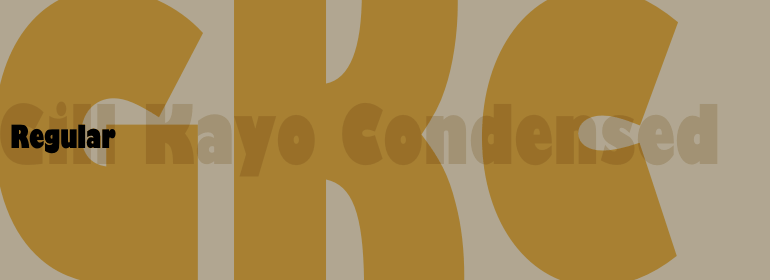 Gill™ Kayo Condensed