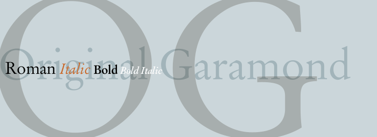 Original Garamond