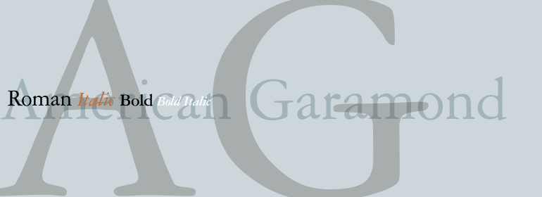 American Garamond